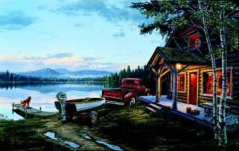 Cabin Fever by Darrell Bush Pricing Limited Edition Print image