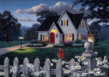 Houseguests by Darrell Bush Pricing Limited Edition Print image
