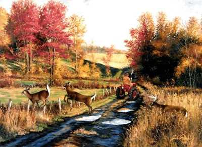 Autumn Crossing by Jack Paluh Pricing Limited Edition Print image