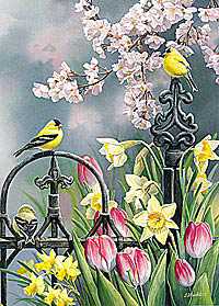 Victorn Seasons Spring by Susan Bourdet Pricing Limited Edition Print image