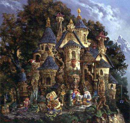 College Magicl Knowldg by James Christensen Pricing Limited Edition Print image