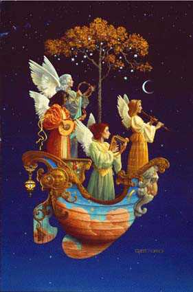 Evening Angels by James Christensen Pricing Limited Edition Print image
