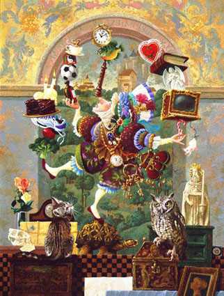 Balancing Act by James Christensen Pricing Limited Edition Print image