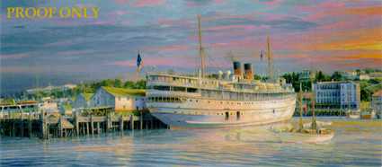 Mackinac Morning by Michael Blaser Pricing Limited Edition Print image