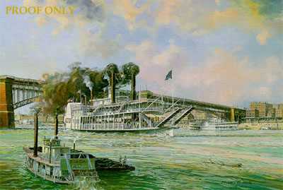 Steamer Alton by Michael Blaser Pricing Limited Edition Print image