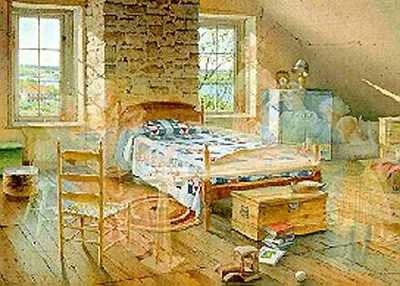 Grandmas Quilt by Charles Peterson Pricing Limited Edition Print image