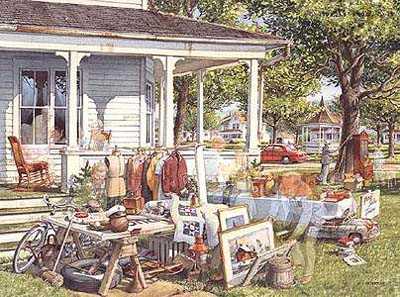 Yard Sale by Charles Peterson Pricing Limited Edition Print image
