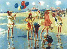 Balloons Seashells by Robert Sarsony Pricing Limited Edition Print image