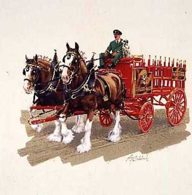Bud Clydes Wagon by Guy Coheleach Pricing Limited Edition Print image