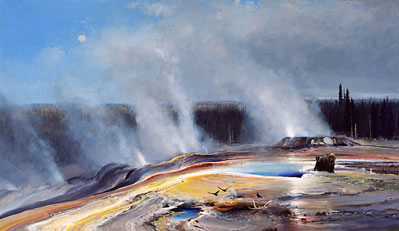 Geyser Basin by Michael Coleman Pricing Limited Edition Print image
