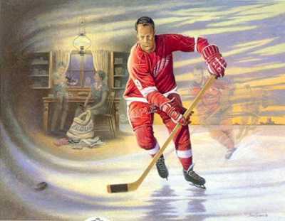 Mr Hockey by James Lumbers Pricing Limited Edition Print image
