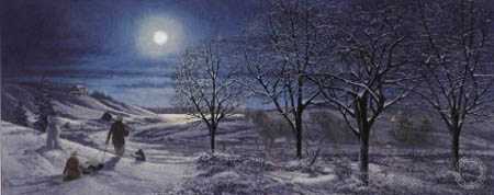 A Frosty Night by James Lumbers Pricing Limited Edition Print image