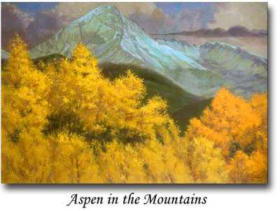 Aspen In Mountains by Shannon Stirnweis Pricing Limited Edition Print image