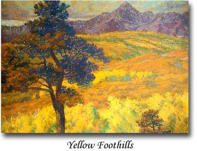 Yellow Foothills by Shannon Stirnweis Pricing Limited Edition Print image