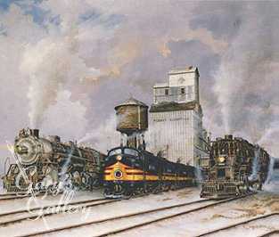 Westbound Np Iii by Gary P Miller Pricing Limited Edition Print image