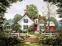 Summer Cottage by Fred Swan Pricing Limited Edition Print image