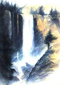 Vernal Falls by Diane Clapp Bartz Pricing Limited Edition Print image