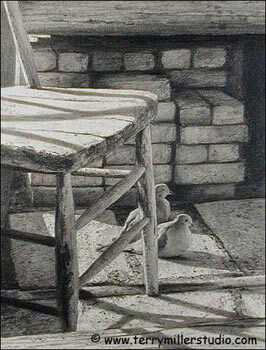 Grandfathers Chair by Terry Miller Pricing Limited Edition Print image
