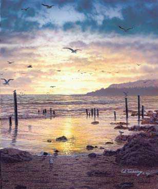 Sunset by Ed Tussey Pricing Limited Edition Print image