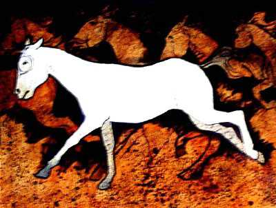 Running Horse by Kevin Red Star Pricing Limited Edition Print image