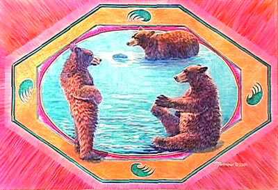 Bear Olympics by Kathy Morrow Pricing Limited Edition Print image