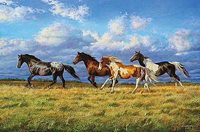 Running Free by Chris Cummings Pricing Limited Edition Print image