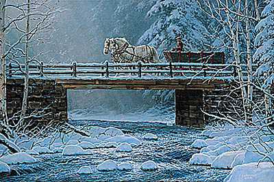 Santiam Crossing by Chris Cummings Pricing Limited Edition Print image