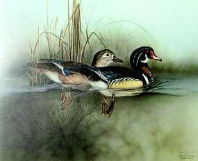 Wood Ducks St by Larry Martin Pricing Limited Edition Print image