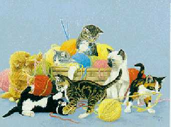 Yarn Party by Linda Picken Pricing Limited Edition Print image