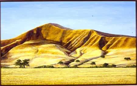 Golden Hills by Dennis Curry Pricing Limited Edition Print image