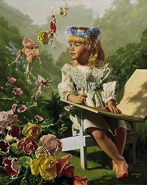 Naming Flowers by Bob Byerley Pricing Limited Edition Print image