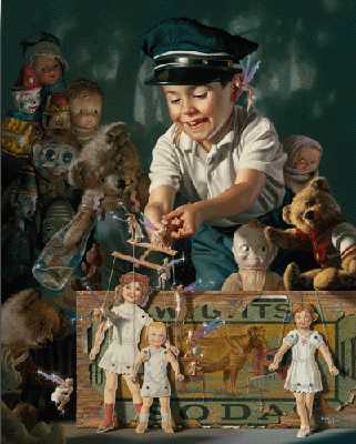 Puppeteer by Bob Byerley Pricing Limited Edition Print image