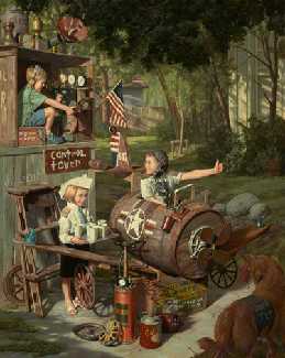 Barnstormers by Bob Byerley Pricing Limited Edition Print image