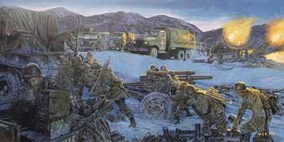Chosin Fires by James Dietz Pricing Limited Edition Print image