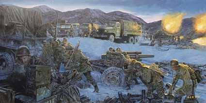 Chosin Fires Mle by James Dietz Pricing Limited Edition Print image