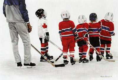 Lesson Hockey by Patricia Bourque Pricing Limited Edition Print image