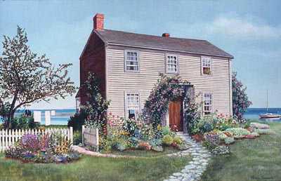 Cottage By The Sea by Patricia Bourque Pricing Limited Edition Print image