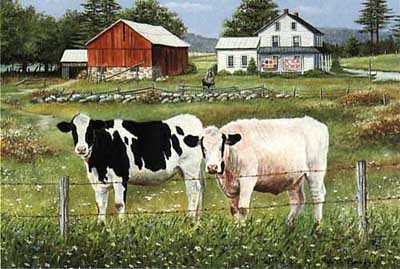 Cows Are Us by Patricia Bourque Pricing Limited Edition Print image
