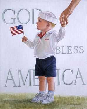 God Bless America by Patricia Bourque Pricing Limited Edition Print image