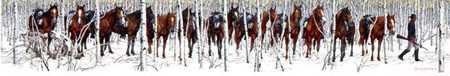 Two Indian Horses by Bev Doolittle Pricing Limited Edition Print image