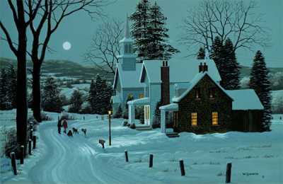 Silent Night by Bill Saunders Pricing Limited Edition Print image