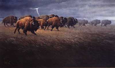 Prairie Thunder by Lee Cable Pricing Limited Edition Print image