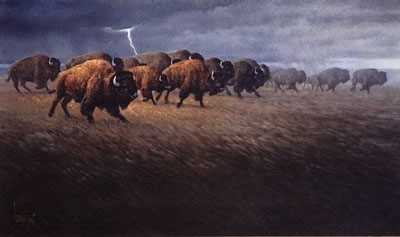 Prairie Thunder by Lee Cable Pricing Limited Edition Print image