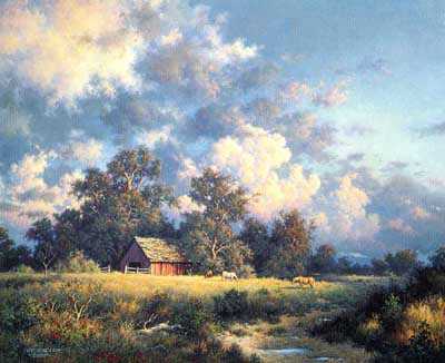 Bountiful Sky by Larry Dyke Pricing Limited Edition Print image