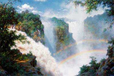 Valley Of The Mists by Larry Dyke Pricing Limited Edition Print image