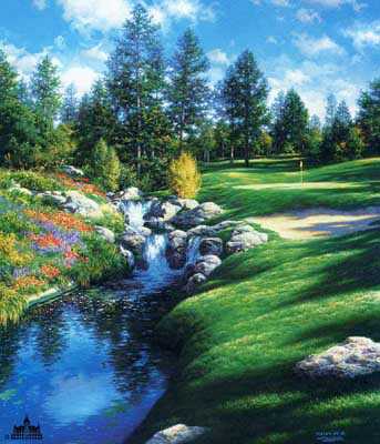 12Th @ Castle Pines by Larry Dyke Pricing Limited Edition Print image
