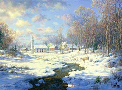 Frosty Morning by Larry Dyke Pricing Limited Edition Print image