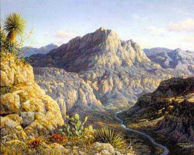 Big Bend 4 Faces Tx by Larry Dyke Pricing Limited Edition Print image