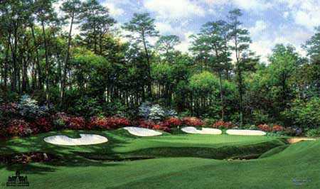 13Th @ Augusta by Larry Dyke Pricing Limited Edition Print image