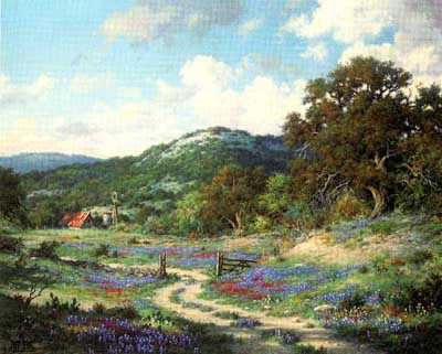 Hill Cntry Evening by Larry Dyke Pricing Limited Edition Print image